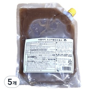 비엣타이 쌀국수 육수, 5개, 1kg