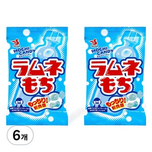 세이카 라무네 모찌 캐러멜 사탕, 32g, 6개