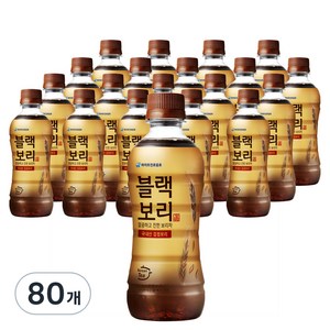 하이트진로 블랙보리 음료, 340ml, 80개