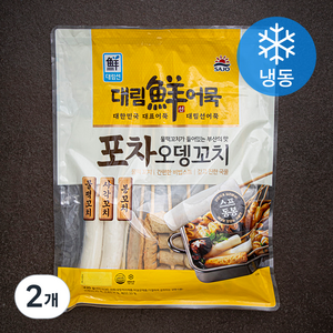 대림선 포차오뎅꼬치 (냉동), 420g, 2개