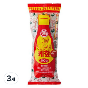 오뚜기 Low sugar 케찹, 290g, 3개