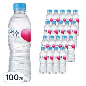 석수 하이트진로 생수, 350ml, 100개