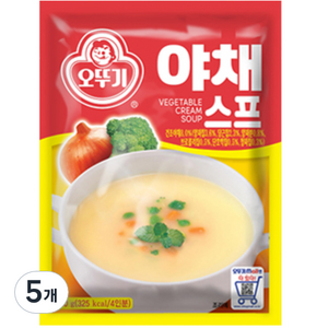 오뚜기 야채스프, 80g, 5개