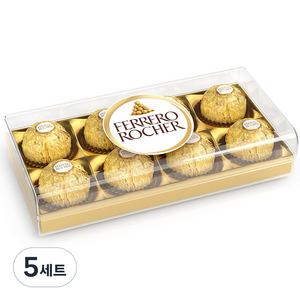 페레로로쉐 T8 사각초콜릿 8p, 100g, 5세트