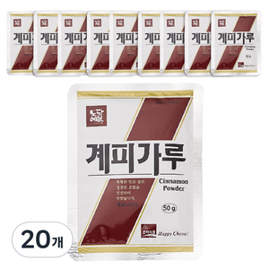 초야식품 계피가루, 50g, 20개