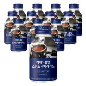 카페드롭탑 스위트아메리카노, 275ml, 12개