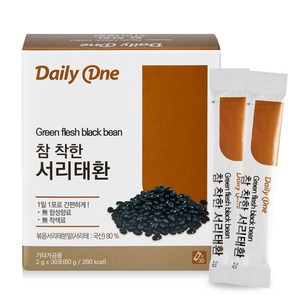 데일리원 참 착한 서리태환, 60g, 1개