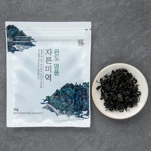 주일 완도명품 자른미역, 1개, 30g