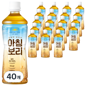 남양유업 아침보리 음료, 500ml, 40개