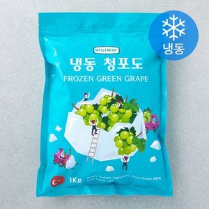 웰프레쉬 냉동 청포도, 1kg, 1개