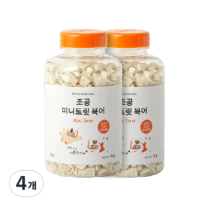 조공 반려동물 미니트릿 동결건조 간식, 북어, 50g, 4개