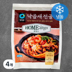 청정원 호밍스 낙곱새전골 2~3인분 (냉동), 800g, 4개