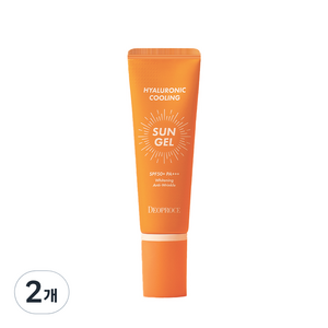 디오프러스 히알루로닉 쿨링 선 젤 SPF50+ PA+++, 50g, 2개