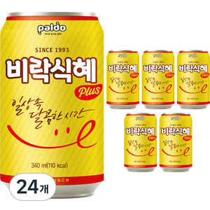 팔도 비락 식혜, 340ml, 24개