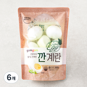 곰곰 깐계란 500g, 6개