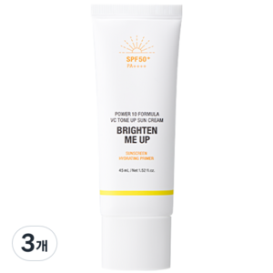 잇츠스킨 파워 10 포뮬라 브이씨 톤업 선크림 SPF50+ PA++++, 45ml, 3개