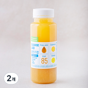 풀무원 녹즙 클렌즈랩 옐로우, 190ml, 2개