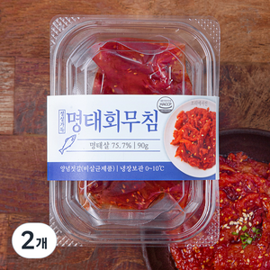 정성가득 명태회무침, 90g, 2개