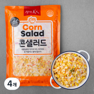 샐러드미인 콘샐러드, 1.2kg, 4개