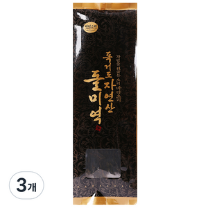 바다소리 진도 자연산 독거도 돌미역, 50g, 3개