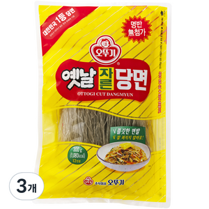 오뚜기옛날 자른당면, 300g, 3개