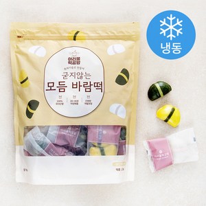 아리울떡공방 굳지않는 모듬 바람떡 (냉동), 1팩, 1.2kg