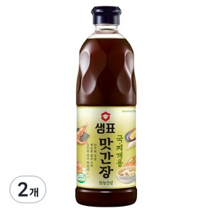 샘표 맛간장 국찌개용, 860ml, 2개