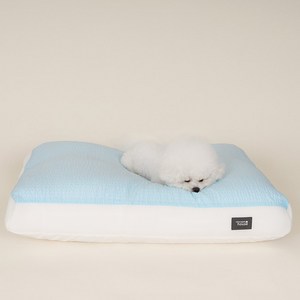 초코펫하우스 아이스 와플 방석, 블루, 1개