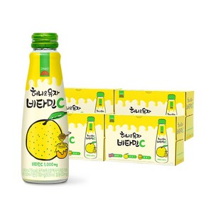 고려은단 허니 앤 유자 비타민C, 140ml, 40개