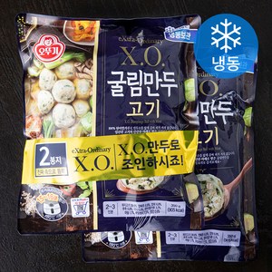오뚜기 X.O.굴림만두 고기 (냉동), 350g, 2개