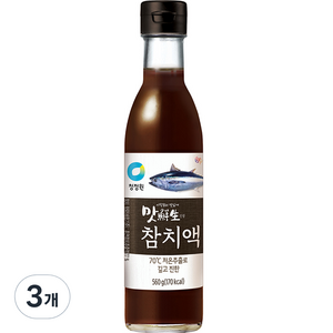 맛선생 참치액, 560g, 3개