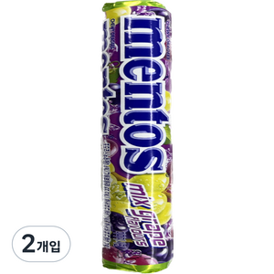 멘토스 믹스 그레이프향, 37.5g, 2개