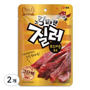 샘표 질러 부드러운 육포, 90g, 2개