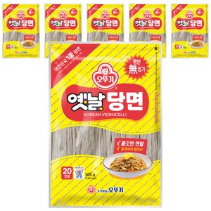 오뚜기옛날 당면, 500g, 6개