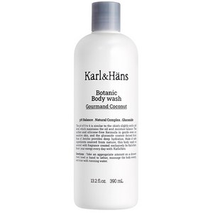 칼앤한스 보타닉 바디워시 구르망코코넛향, 1개, 390ml