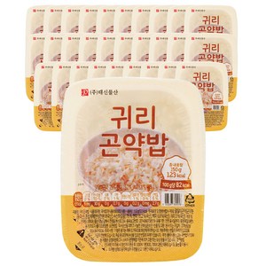 대신물산 귀리곤약밥 123kcal, 150g, 30개