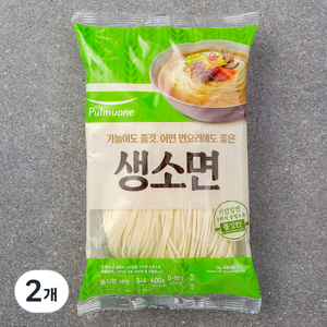 냉장_풀무원 생소면 4인분, 600g, 2개