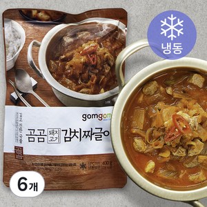 곰곰 돼지고기 김치짜글이, 400g, 6개