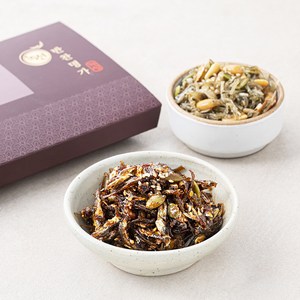 녹선 멸치반찬 아몬드멸치볶음 90g + 멸치무침 90g, 1세트