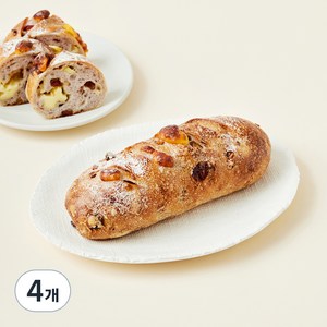 노아베이커리 크랜베리 호두빵, 190g, 1개입, 4개