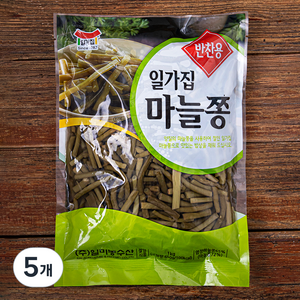 일가집 마늘쫑, 1kg, 5개