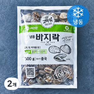 고마워 바지락 (냉동), 500g, 2개