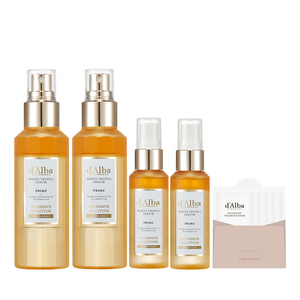 [비건뷰티] 달바 화이트 트러플 프라임 인텐시브 세럼 100ml 2개+50ml 2개+젤클렌저 3ml x 5개 세트, 1개