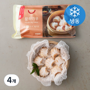 세미원 왕하가우 만두 (냉동), 200g, 4개