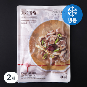 경복궁 꼬리곰탕 (냉동), 600g, 2개