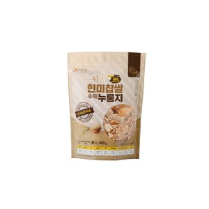 현미찹쌀 수제 누룽지, 400g, 1개