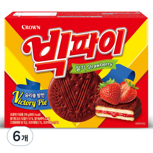 빅파이 딸기, 216g, 6개