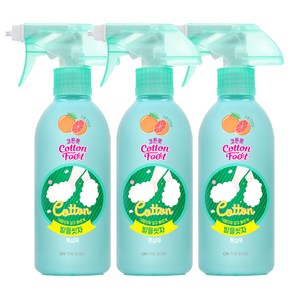 온더바디 코튼풋 발을씻자 풋샴푸 자몽민트향, 1개입, 3개
