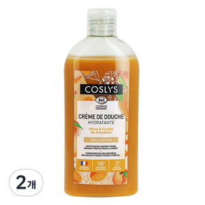 코슬리스 바디워시 피치 앤 캐럿향, 250ml, 2개