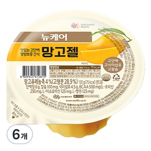 뉴케어 망고젤, 6개, 100g